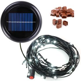 30 LEDs Solar String Light Cool White For 8 9 6rib WD Umb 30 LEDs Solar String Light Cool White For 8 9 6rib WD Umb